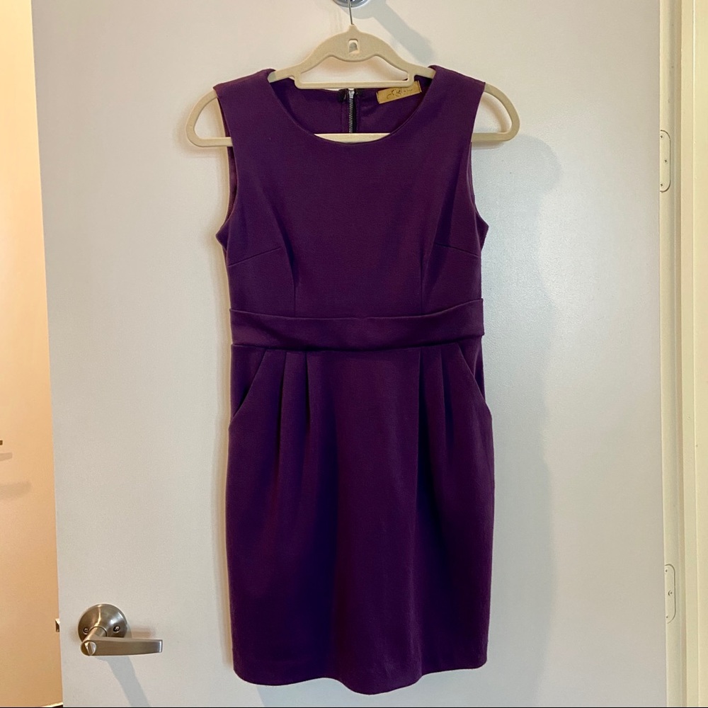Women’s purple dress